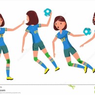 handball-female-player-vector-playing-different-poses-woman-attack-jump-shooting-athlete-isolated-young-girl-throws-ball-118959150